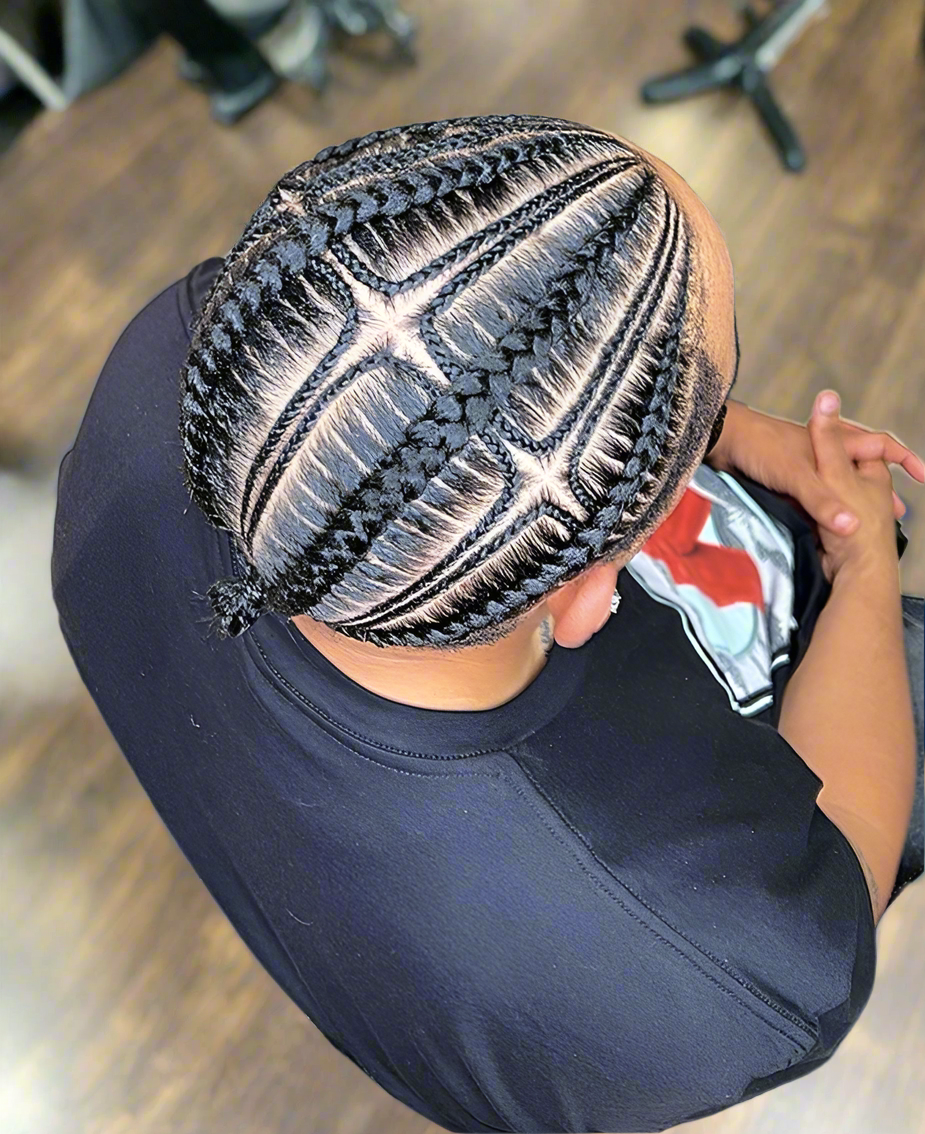 Cornrows (MALE) – The Raw Standard