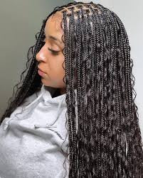 Knotless Boho Braids