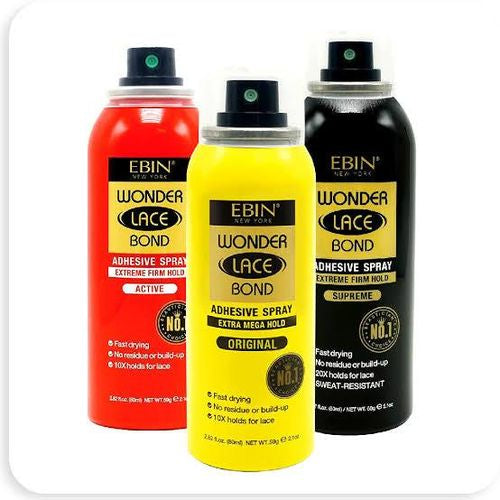 Ebin Wonder Lace Bond Adhesive Spray